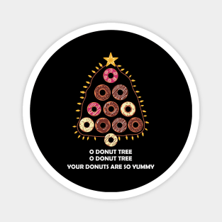 Donut christmas tree Magnet